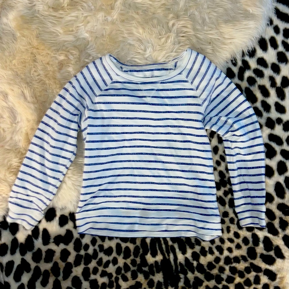 vintage calvin klein striped sweatshirt